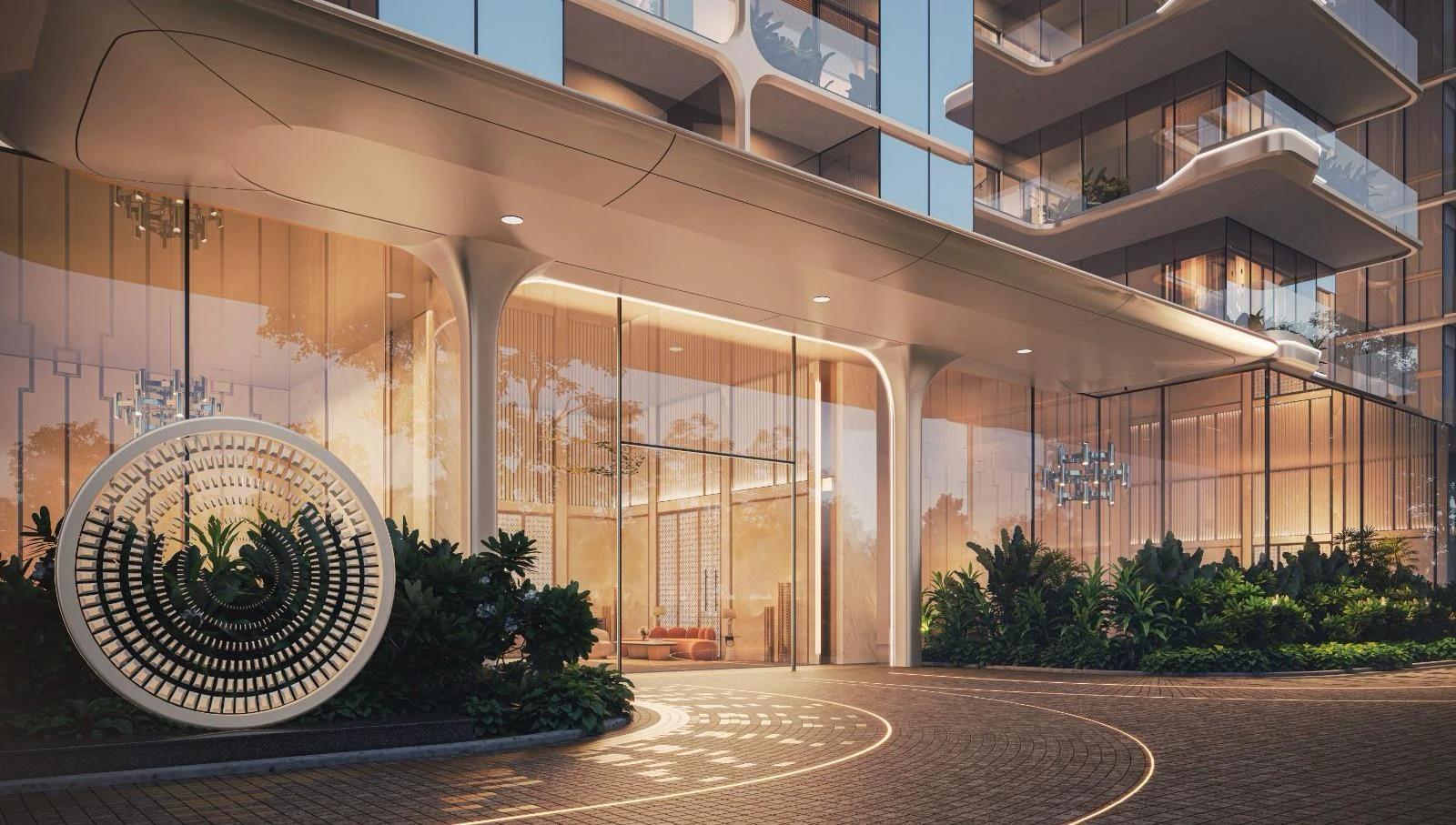 The arrival — artist’s impression