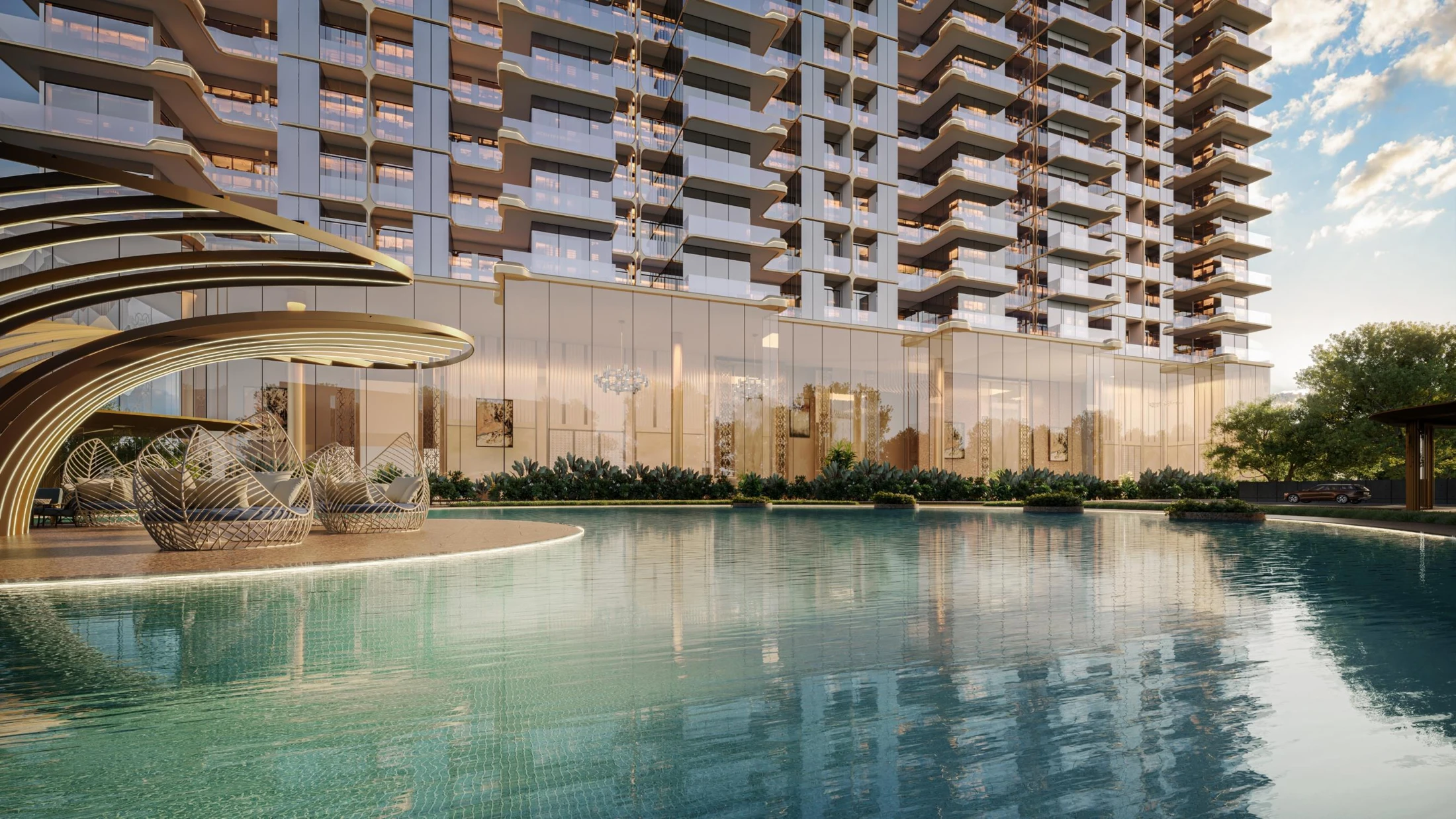 The landscape — artist’s impression