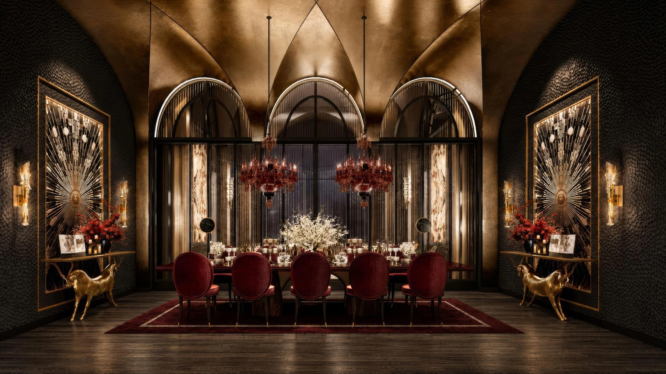 Private dining salon — artist’s impression
