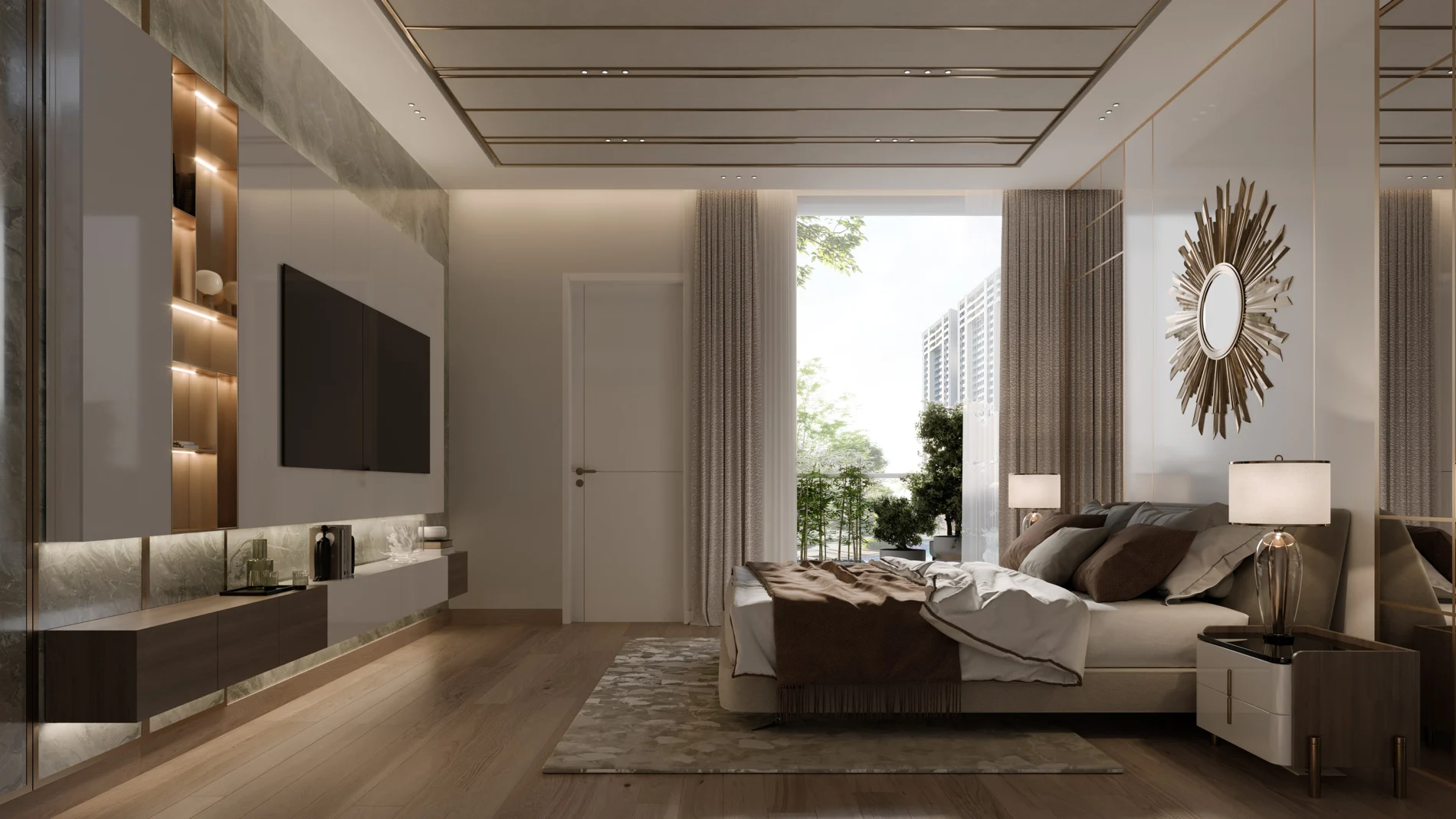 One DXP bedroom — developer artist’s impression