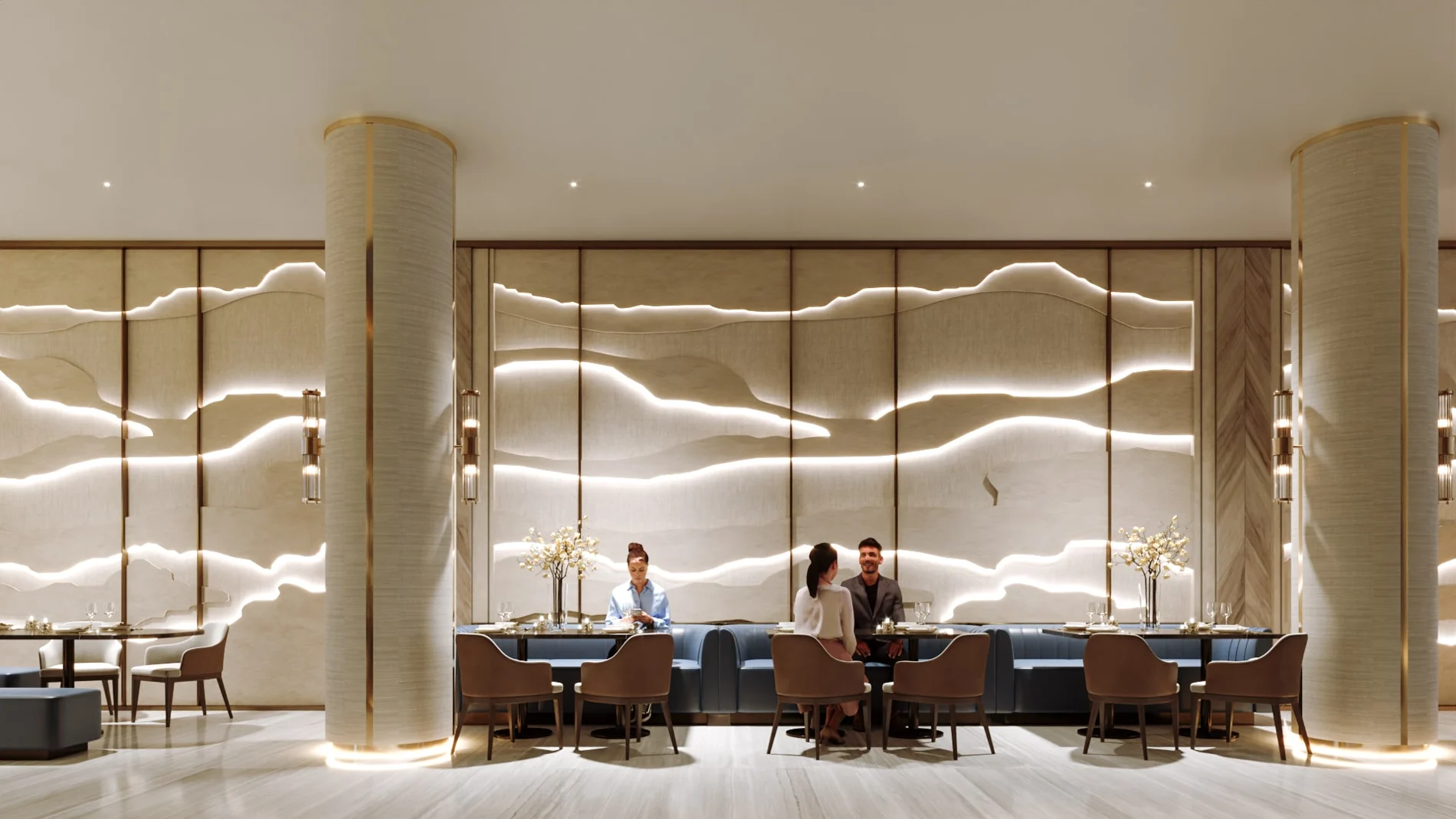 One DXP — Dining spaces